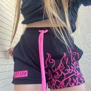 Kill Crew pink/black shorts!!